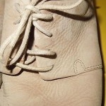 COLE HAAN COUNTRY ,BEIGE LEATHER CASUAL SHOES SIZE 11.5 M