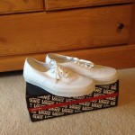 Mens Vans Authentic True White Size 10.5 Brand New