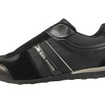 Hugo Boss Mens Kempton I Black Casual Slip-On Fashion Sneaker Shoes Kicks