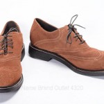 COLE HAAN 13 brown suede NIKE AIR medallion wingtip brogue oxford shoe C08646