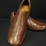 Cole HAAN Brown Leather Mens Casual Loafer Shoes Size 10.5