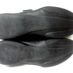 HUGO BOSS MENS BLACK LEATHER SNEAKERS SHOES SIZE 9