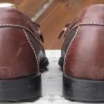EUC 11D Cole Haan Tassel Loafer Shoes Black Brown
