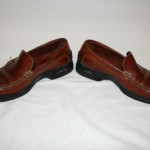 Cole Haan Nike Air Brown Leather Loafers Slip On Shoes Men’s Size 8