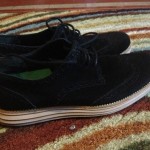 Cole Haan Lunargrand Wingtip Rare Black and Tan US 9.5 Nike Sole