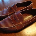 COLE HAAN Mens Medium Brown Slip On Casual Loafers – Size 11.5 Medium