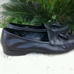 Cole Haan Bragano Tassle Slip On  9.5 M – Black Italy