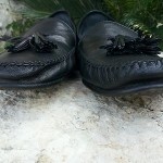Cole Haan Bragano Tassle Slip On  9.5 M – Black Italy