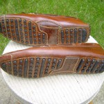 Cole Haan Mens Country Driving Mocs Shoes 10 M medium in Brown EUC