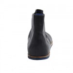 Hugo Boss Leather Black Ankle Boots Shoes US 11 EU 44