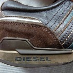 GENUINE DIESEL ZEUS ON TRAINERS BROWN LEATHER & SUEDE MENS SIZE 9