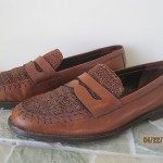 FAB COLE HAAN RESORT FULL GRAIN SADDLE & BROWN LEATHER LOAFER SLIP ON MENS 10.5