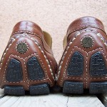 MENS COLE HAAN DRESS SHOES SIZE 11M BROWN LEATHER CASUAL SLIP ON DRIVER LOAFERS