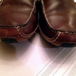 COLE HAAN ~ MENS NIKE AIR Edition BROWN SOFT LEATHER DRIVING LOAFERS SZ 11M