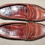 MENS COLE HAAN BROWN LEATHER PENNY LOAFER, SIZE 9.5 M, EXCELLENT , $279