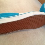 Custom Vans Era Blue/White Size 12 Mens