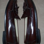 Men’s Cole Haan Brown Leather Sole Pinch Tassel Shoes Loafers Slip Ons size 10D