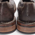 COLE HAAN 11.5 dark brown leather AIR CANTON 2 GORE slip on loafer shoe $198