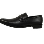 Hugo Boss Mens Carl Black Slip-on Business Casual Bit Loafers Dress Shoes