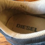 MEN’S USED DIESEL REMY BROWN SUEDE TRAINER SNEAKER SHOE, SZ 12 (45 EU)