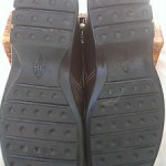 Cole Haan 8.5 Medium Dark Brown Leather Slip On Very Excellent Condition