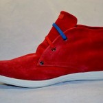 Diesel MIDTOWN Mens CASUAL MID TOP BOOT shoes SIZE 12.5 NEW RED