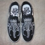 Vans TNT III Slip On,Taka Hayashi,Mens U.S. Size 13
