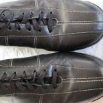 Cole Haan Nike Air Black Leather Oxford Walking Shoes – Size 12 M