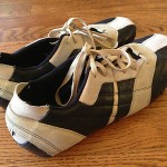 MEN’S USED DIESEL HUGO BLACK & WHITE SUEDE TRAINER SNEAKER SHOE, SZ 12 (45 EU)