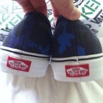 NWT Kenzo Paris Vans leopard Blue Men Authentic Lace up SZ 11.5 Opening Ceremony
