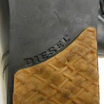 DIESEL “LOUIE” Black Leather w/Rubber Sole Shoes – Sz 13 (item #F041)