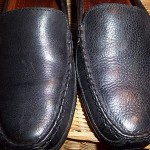 Cole Haan Mens Moccasin Driving Shoes  Leather Black Loafers Casual Dress 10