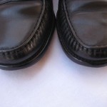 COLE HAAN BLACK LEATHER PENNY LOAFERS  MENS SIZE 9 D