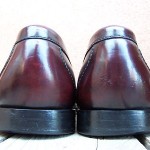 Cole Haan Mens Dress Shoes Sz Size 11.5B Burgundy Leather Slip On Penny Loafers
