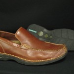 COLE HAAN Nike Air Brown Leather Mens Comfort Loafers Shoes Size 11 M