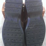 Cole Haan 8.5 Medium Dark Brown Leather Slip On Very Excellent Condition