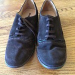 MEN’S USED DIESEL FREE STEP SEAL BROWN SUEDE OXFORD SHOE, SZ 11 (44 EU)