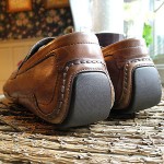 Cole Haan ~ Vintage Brown Leather Penny Loafer/Driving Moc ~ US Size 8.5 M