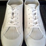 Store Display $295 Hugo Boss “Martin” White Casual Shoes US-7 UK-6 EU-40