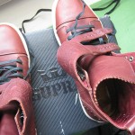 vans no quarter lx x taka hayashi sneakers (size 9) 2009