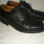 COLE HAAN MEN’S BLACK LEATHER LACE UP SHOES SZ 9.5 W