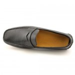 Cole Haan Howland Penny Mens Size 10 Black Leather Loafers Shoes Used