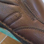 Mens size 11 M brown leather Clarks XTR Lite slip on casual loafers shoes