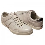 $225 Hugo Boss ORANGE Label Sneakers White Mens 8 41 Trainers Black 8.5 41.5