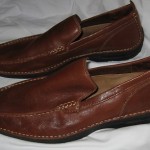 Nike Air Cole Haan Brown Leather Loafer Slip on Shoes Mens Size 14M