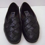 Vintage BRAGANO COLE HAAN Italian Weave Loafers leather Slip-on Shoes 8.5M 8.5 M