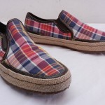 Mens 10.5 COLE HAAN Nike Air Plaid Slip On Espadrille Loafer Casual Shoes