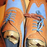 Cole Haan Men’s Air Colton Casual Wing Tip Oxford Charro/Topz NEW