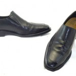 Cole Haan Black slip ons loafers Nike Air 9.5 D