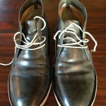 cole haan men’s shoes boot brown green leather 9M lace up
